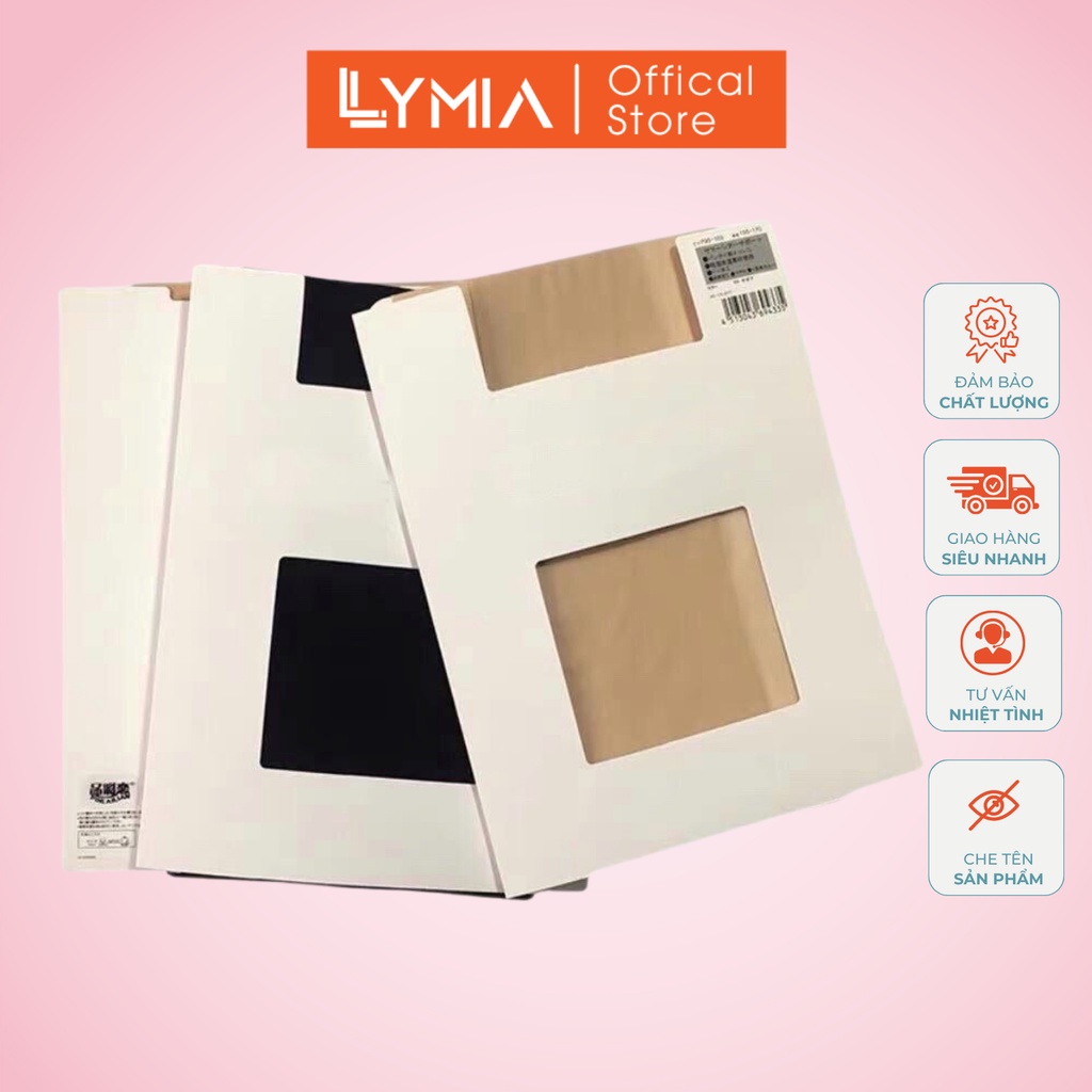 Quần tất giấy da chân nữ LYMIA giữ nhiệt tàng hình siêu trong cao cấp QT10