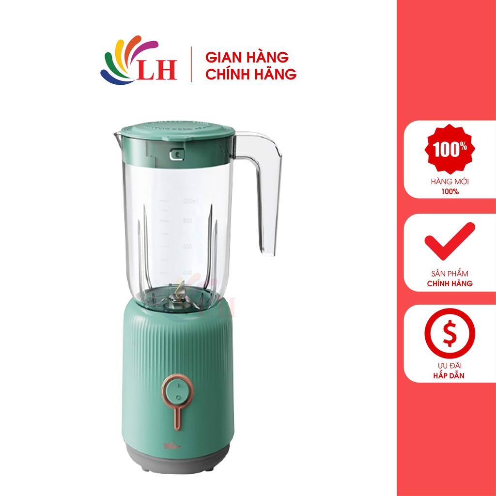 Máy xay sinh tố Bear BL-B10V2 - Hàng chính hãng - Nhỏ gọn, Dễ sử dụng,Dễ tháo lắp