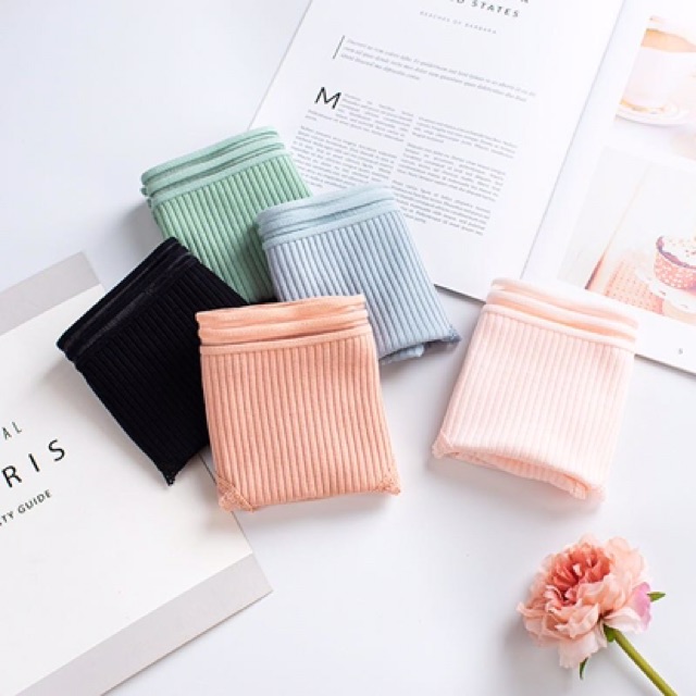 [Mã WASTUP24 giảm 10K đơn 50K] HỘP 5 QUẦN LÓT MUJI VIỀN REN | BigBuy360 - bigbuy360.vn