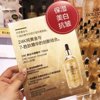 MẶT NẠ VÀNG  24K GOLDZAN