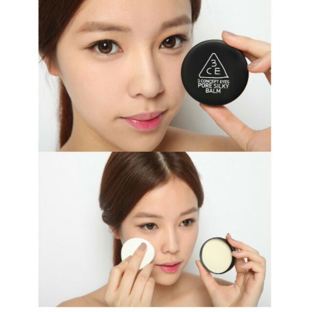 Sáp Lót Kiềm Dầu 3CE Pore Silky Balm(25g)