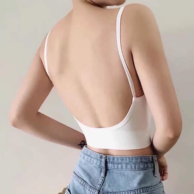 Áo Lót Bra tăm không gọng khoét Lưng Trẻ Trung