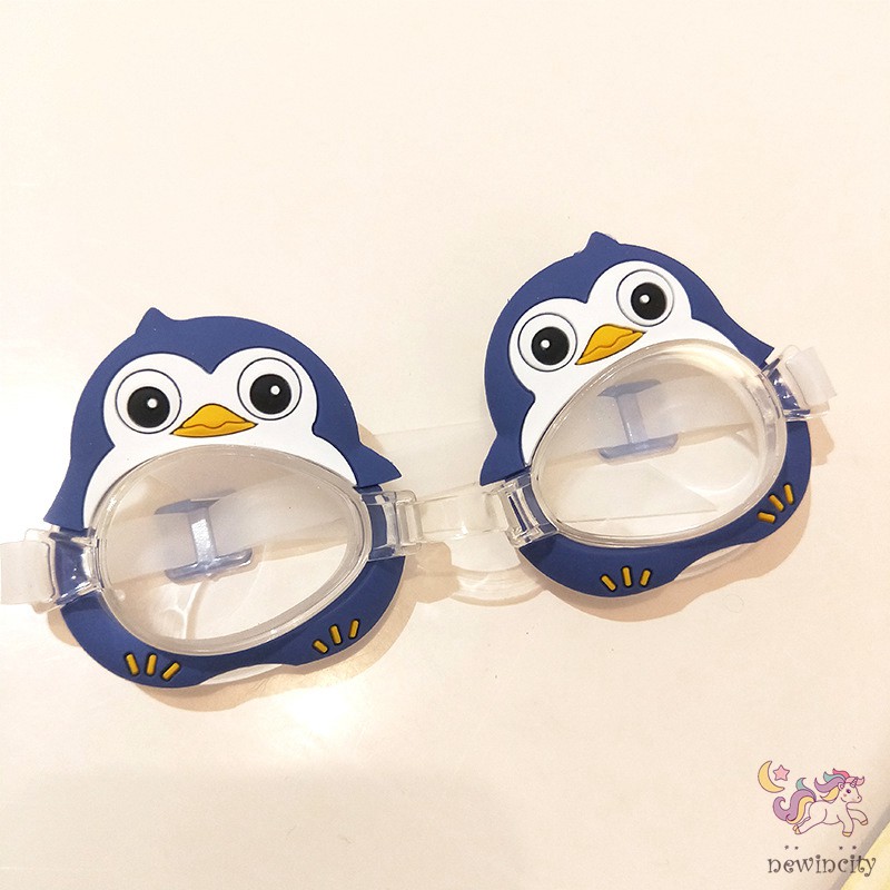 Kính Bơi Silicon Chống Nước Sương Mù Dễ Thương Cho Bé
