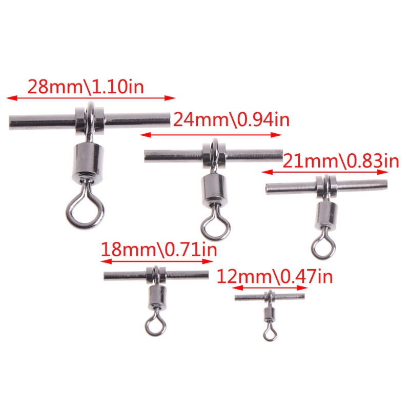 Set 20 Phụ Kiện Câu Cá Chuyên Dụng Hình Chữ T
