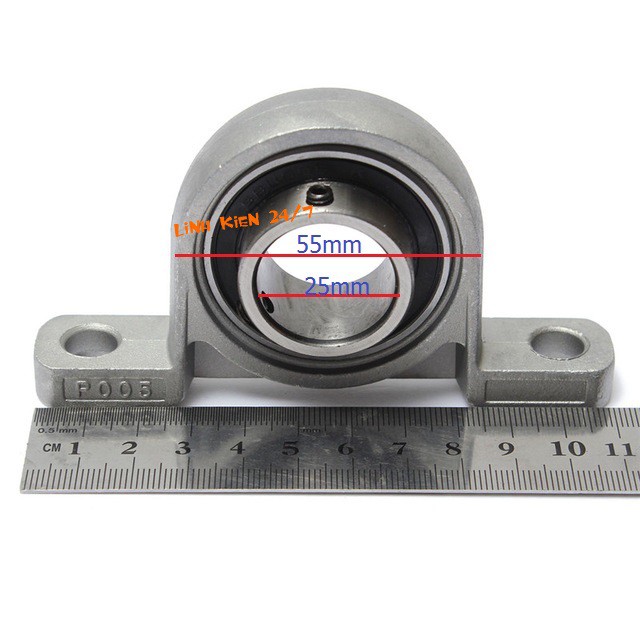 Gối Đỡ Vòng Bi Dạng Trục Đứng P005 - 25mm