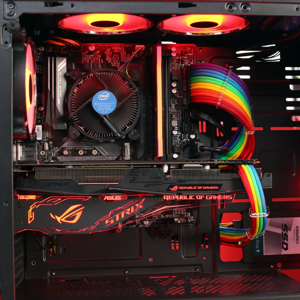 Giá đỡ VGA (card màn hình) LED RGB