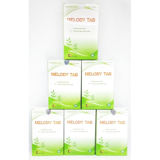 Melody Tab CP - Giúp thanh nhiệt - Tăng bền thành mạch