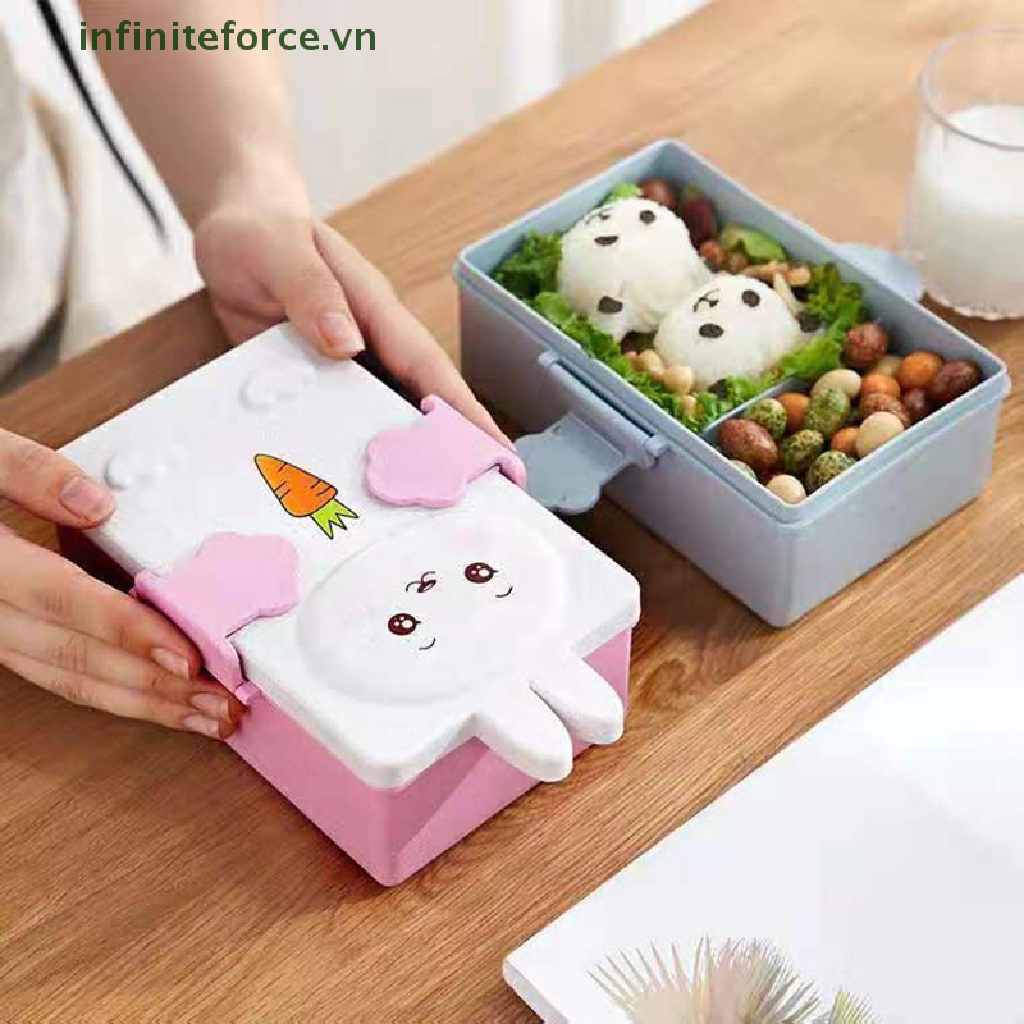 Hộp cơm Phong Cách Nhật Bản Dễ Thương Cho Bé