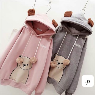 áo gấu nỉ bông