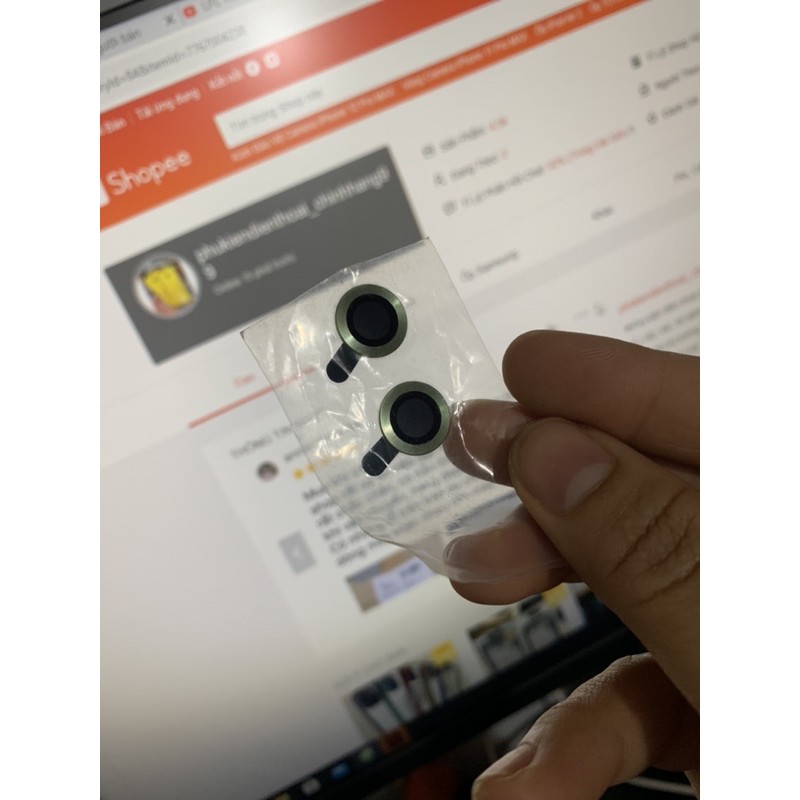 Combo 3 dán mắt camera cho iPhone 12 Mini, 12, 12 Pro, 12 Pro max ,11, 11 Pro, 11 Pro max dán kính + vàng nhôm