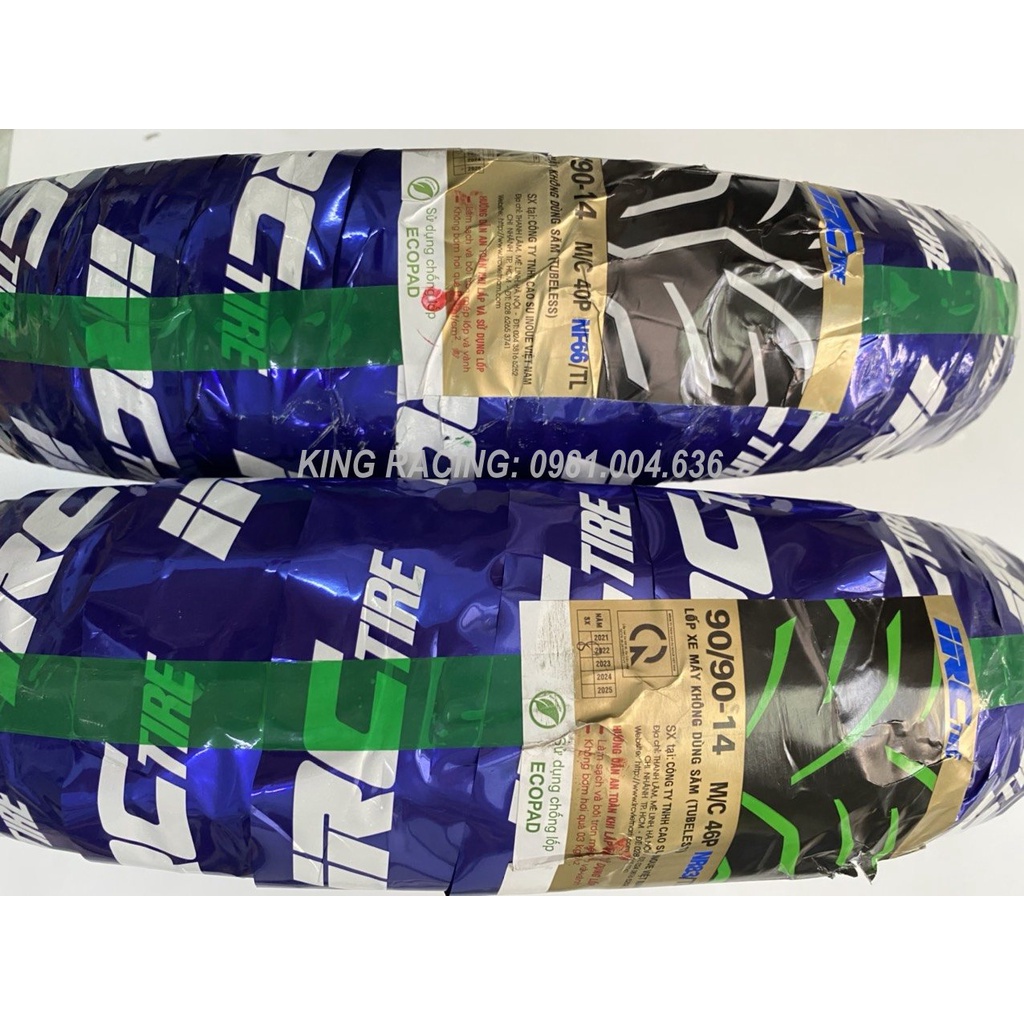VỎ- LỐP KHÔNG RUỘT IRC CHUẨN THEO XE AIRBLADE, VISION 80,90/90 X 14