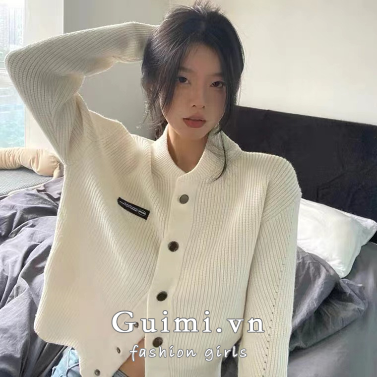 Áo Khoác cardigan Dệt Kim Thiết Kế Mới Thời Trang Mùa Thu Dành Cho Nữ