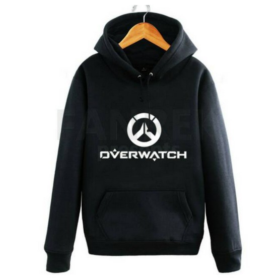 Áo Khoác Hoodie Phối Khóa Kéo Phong Cách Overwatch 4