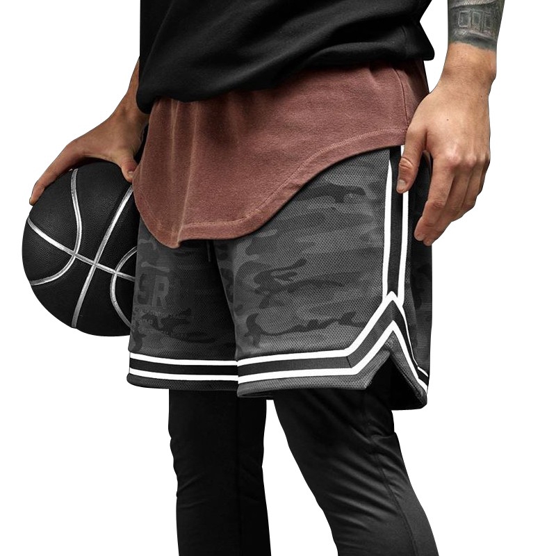 Quần Short Thể Thao Thấm Hút Mồ Hôi Nhanh Dành Cho Nam