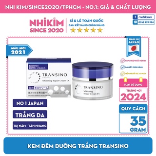 [ TỔNG KHO ] Kem Dưỡng Da Ban Đêm Transino Whiteing Repair Essence Cream