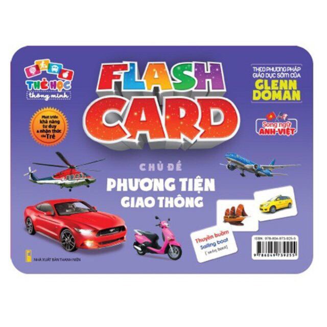 [NHẬN QUÀ 0đ] Thẻ học thông minh cho bé, flashcards 20 chủ đề, 296 thẻ cho bé học tiếng Anh, tiếng Việt, kích thước lớn