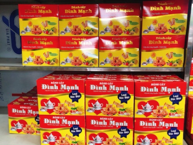 (Hộp 0,5kg) Bánh Cáy Đình Mạnh - Loại 1 Bánh cáy Thái Bình | BigBuy360 - bigbuy360.vn