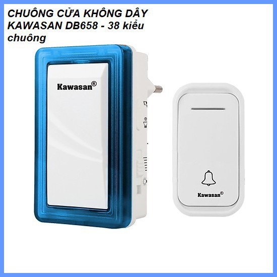 CHUÔNG CỬA KHÔNG DÂY KAWASAN KW-DB658