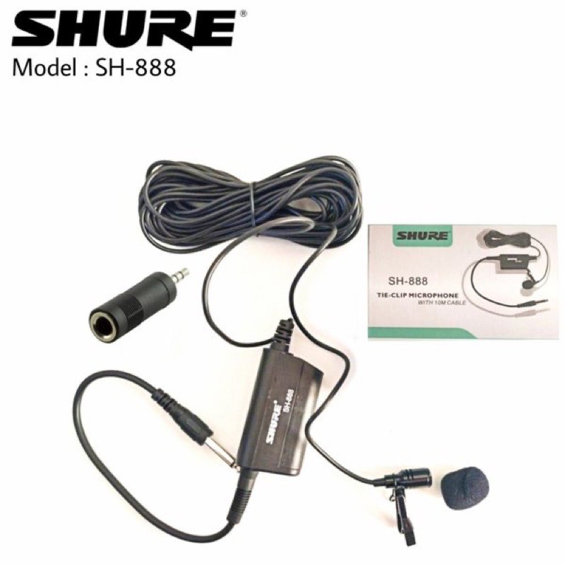 Micro Có Kẹp Shure Sh888 Shurepit Sh-888