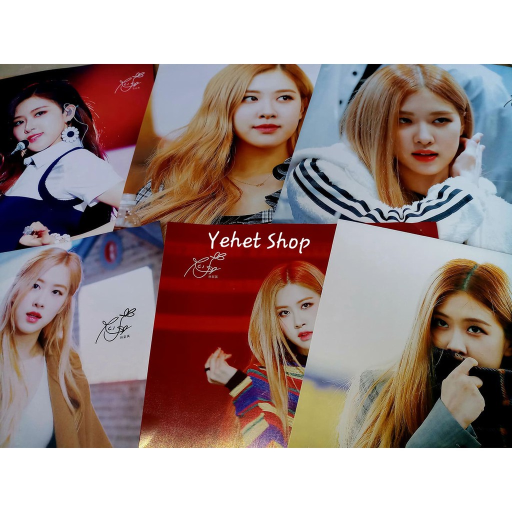 Bộ 8 poster chữ ký BLACKPINK khổ A3 | BigBuy360 - bigbuy360.vn