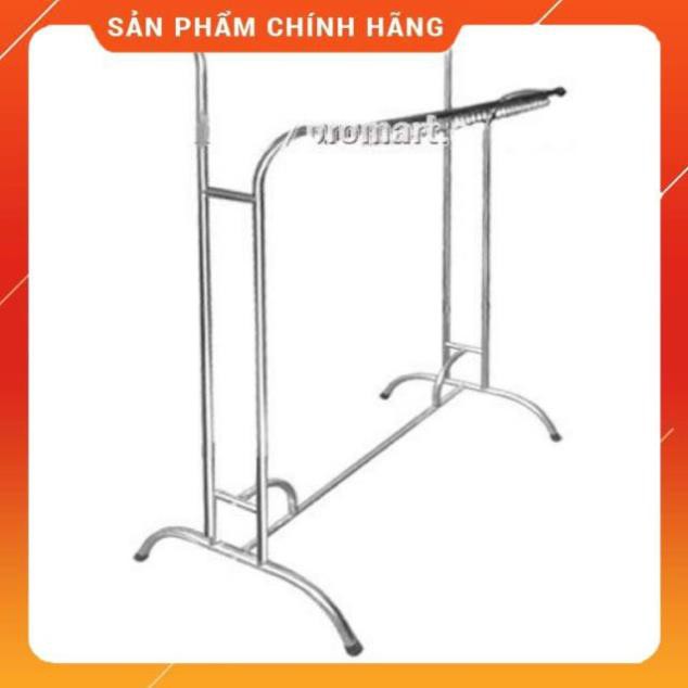 [Hỏa tốc 1H] Giàn phơi quần áo kép inox, giá phơi quần áo ĐƠN - KÉP inox 201 (có khuyên) BM