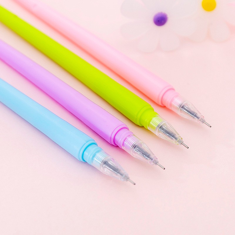 Màu Sắc Bút Mực Gel Ngòi 0.38MM Hình Hoa Hướng Dương Thay Đổi Màu Sáng Tạo Cho Học Sinh