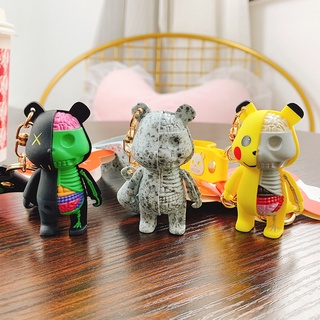 Móc khóa hình gấu hoạt hình vui nhộn