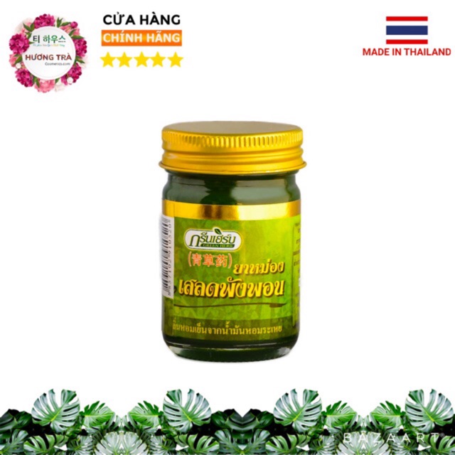 Dầu cù là thơm trị thấp khớp, giảm đau nhức_Cù là xanh Balm Hop Headed Barleria