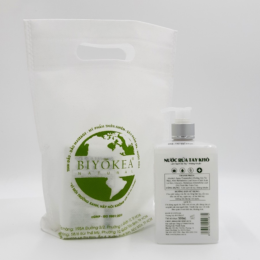 NƯỚC RỬA TAY KHÔ KHÁNG KHUẨN - BIYOKEA 500ML | BigBuy360 - bigbuy360.vn
