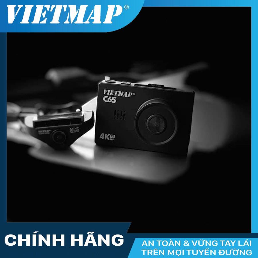 Camera hành trình VIETMAP C65 cho xe ô tô + thẻ nhớ 32/64GB Class 10