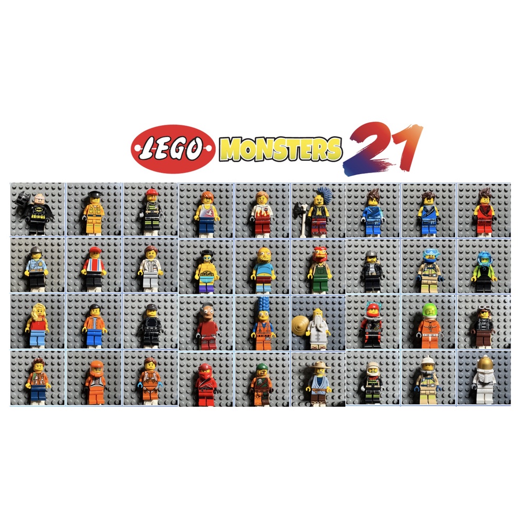 Hình nhân đủ loại , lego chính hãng, hàng trưng bày-ID 007