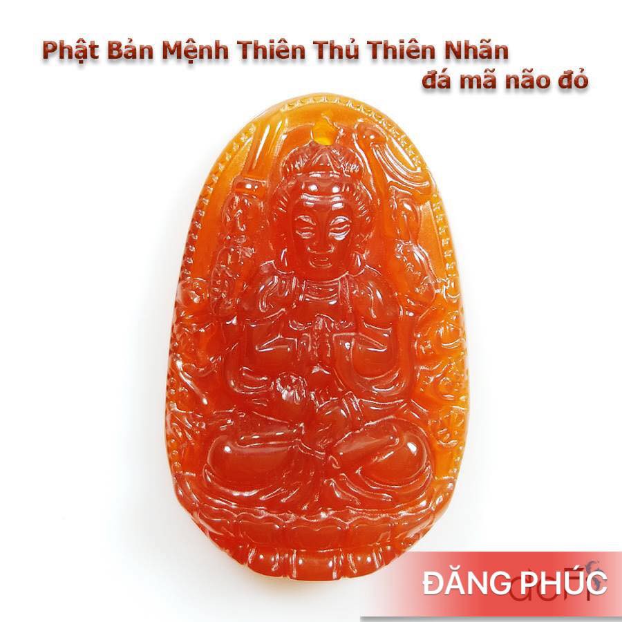 MẶT BẢN MỆNH THIÊN THỦ THIÊN NHÃN - TẶNG KÈM DÂY ĐEO