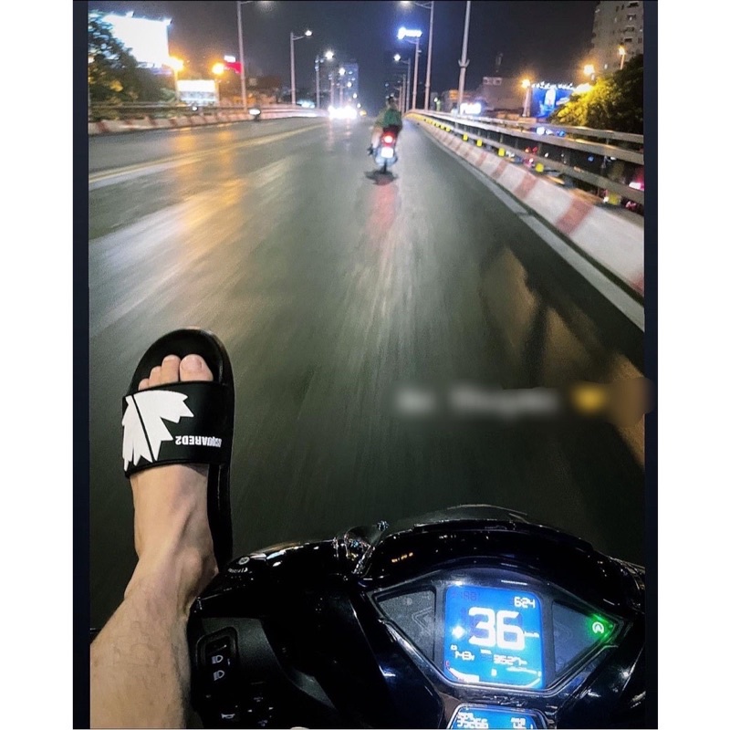 Dép nam dsquared2 cao su cao cấp 2022,Dép quai ngang dsquared2 2022