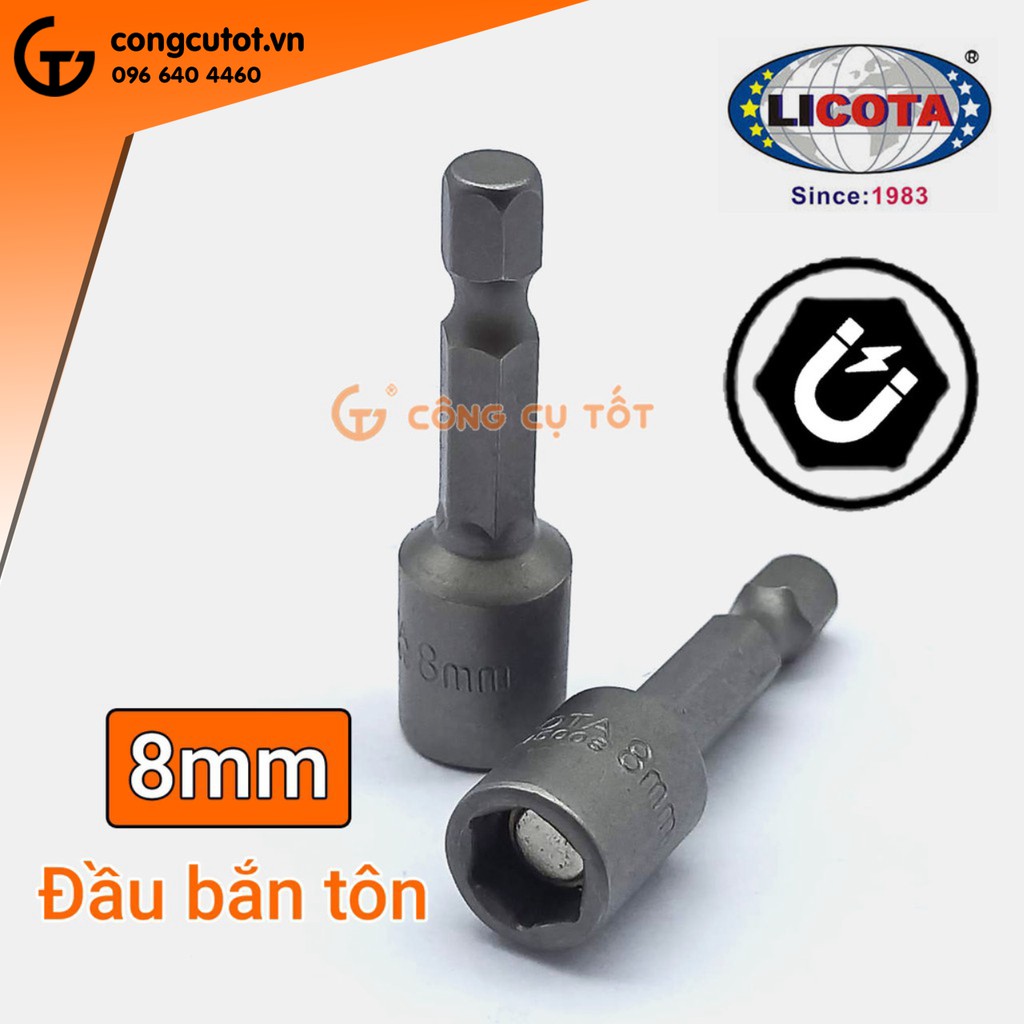 Đầu bắn tôn 8 ly LICOTA