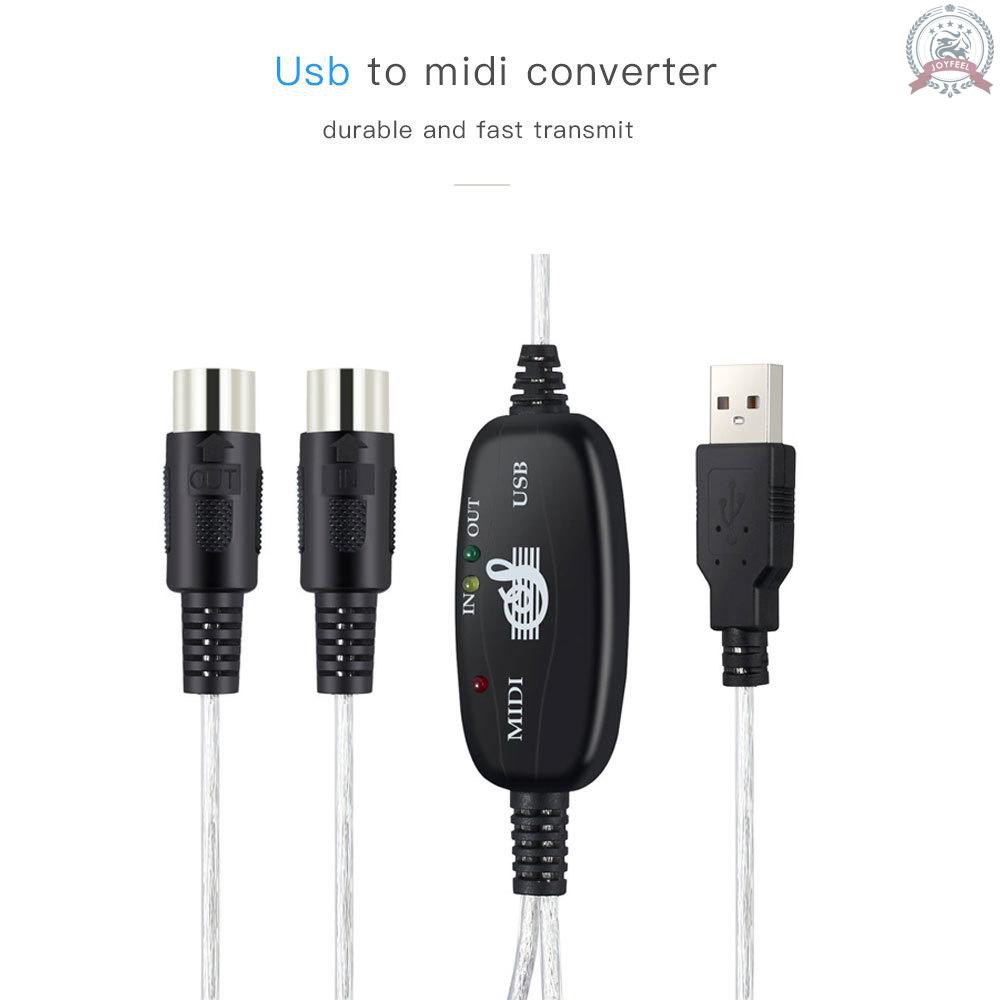 Cáp Chuyển Đổi Midi Sang Usb Cho Máy Tính