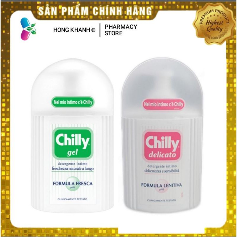 DUNG DỊCH VỆ SINH PHỤ NỮ : Chilly (200ml)