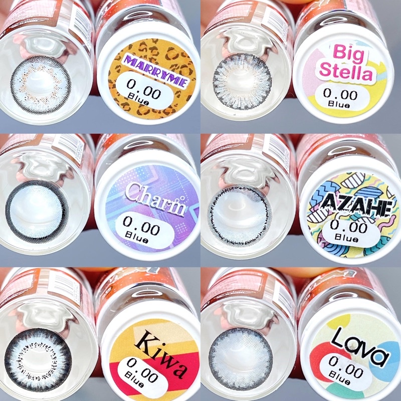 50 Mẫu Lens Xanh Dương- Blue  HOT (FREE SHIP )