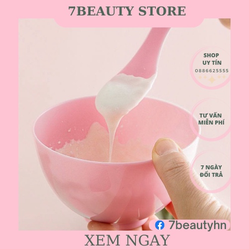 Combo 10 bát+ thìa đắp mặt nạ dùng spa thẩm mỹ viện