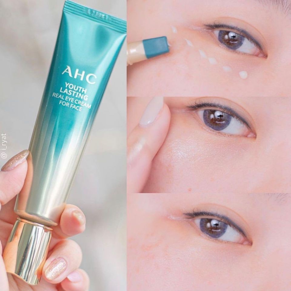 [MẪU MỚI][BILL HÀN] KEM DƯỠNG MẮT FULL SIZE/MINI SIZE  30ml/10ml  AHC 2021 YOUTH LASTING REAL EYE CREAM FOR FACE | BigBuy360 - bigbuy360.vn