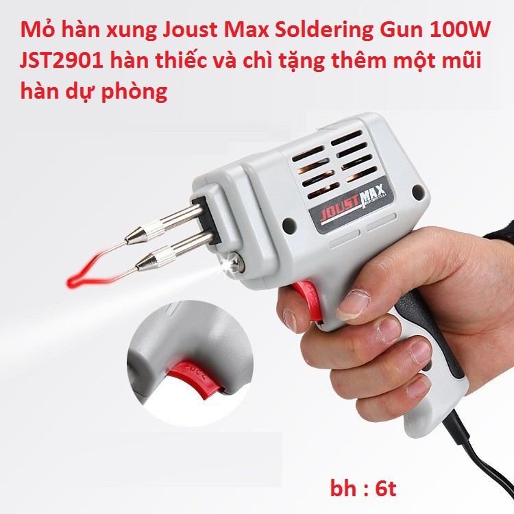 Mỏ hàn xung SOLDERING GUN JOUST MAX 100w JST2901