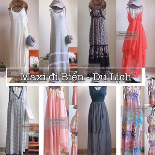 Đầm Maxi Đi Biển, Váy maxi Dạo phố, Maxi nhẹ nhàng, sang xịn