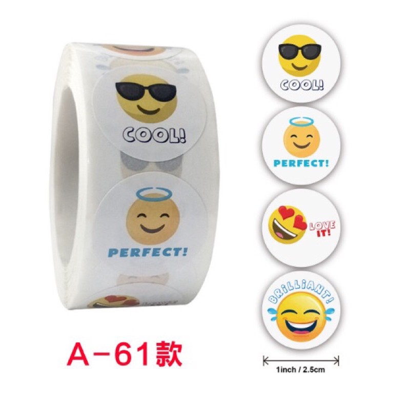 Sticker khen thưởng cuộn