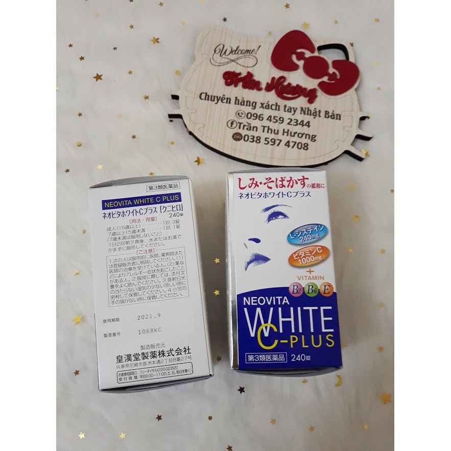 White C Plus trắng da , tri tàn nhang Nhật bản | BigBuy360 - bigbuy360.vn