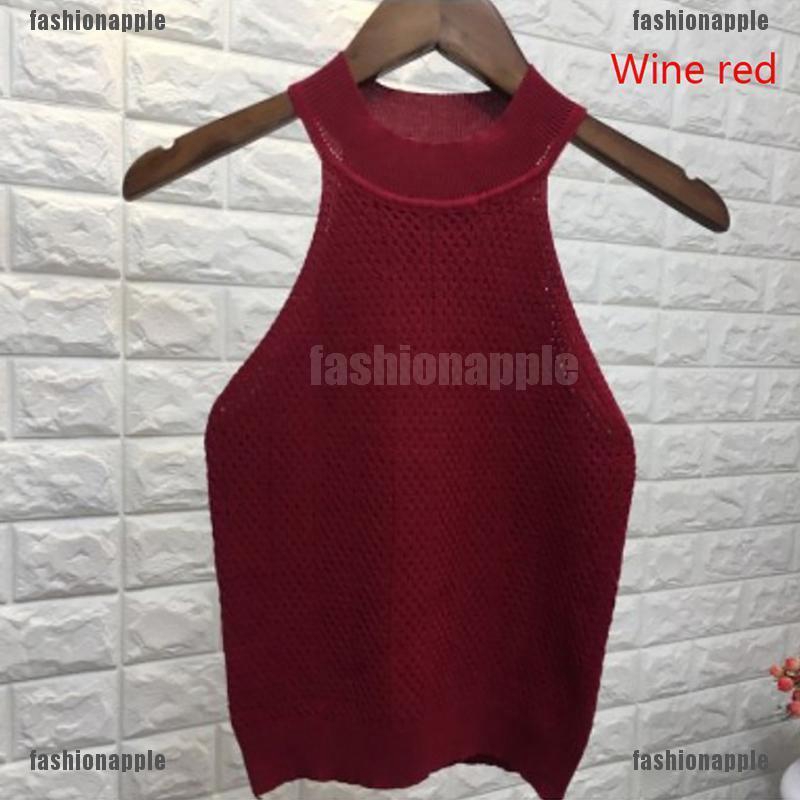Áo Croptop Dệt Kim Sát Nách Thiết Kế Trễ Vai Quyến Rũ