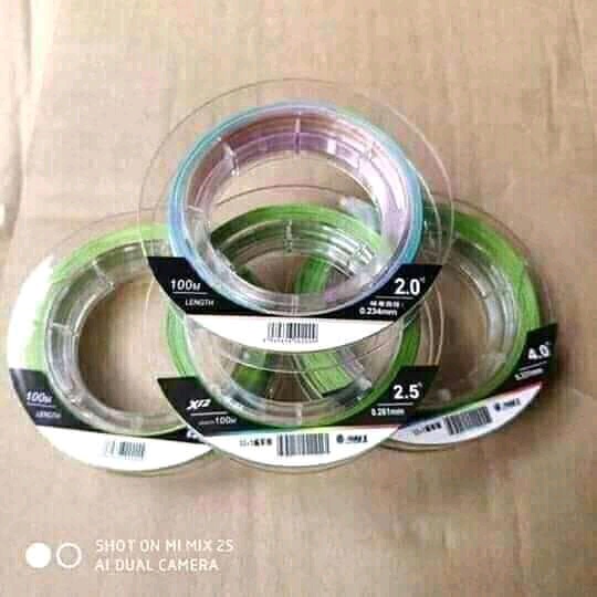 Dù câu cá PE X12, Dây câu cá, dây dù câu cá