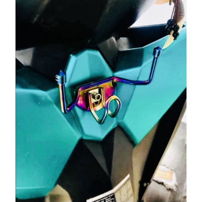 Móc Treo Đồ Xe Vario  150/125 Titan 7 Màu/Inox - Móc Đồ Xe Máy