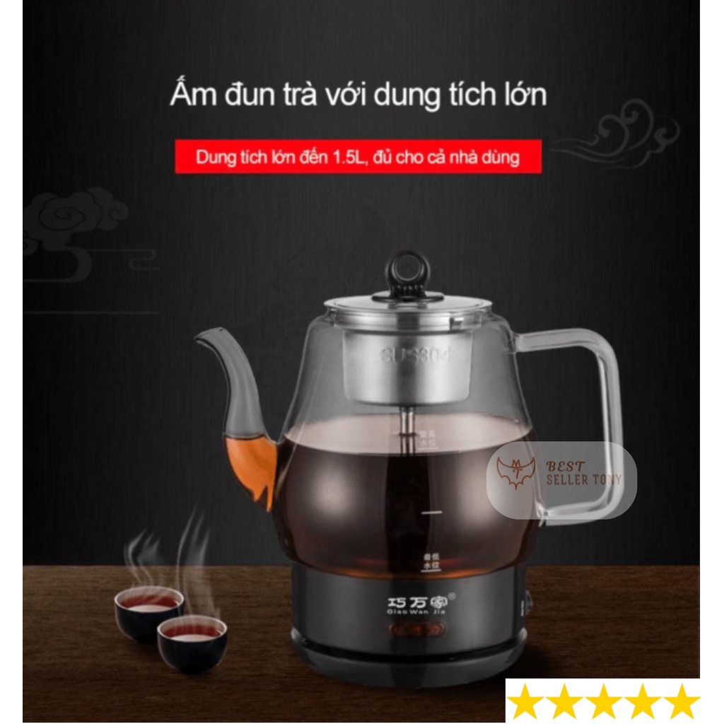 Ấm đun trà/ấm nước điện đa năng 1.5L 💎Tea kettle💎