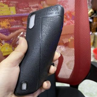 Ốp Samsung A21,A01 dẻo vân giả da