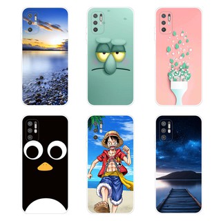 Ốp điện thoại chống va đập họa tiết hoạt hình cho XIAOMI POCO M3 PRO REDMI NOTE 10 5G