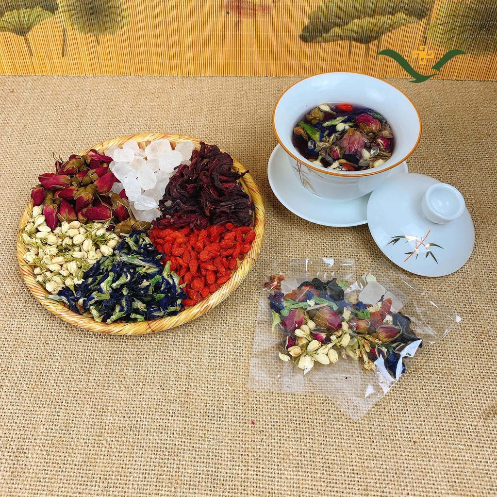 Mỹ nhân tâm trà, trà dưỡng nhan trẻ hóa thanh lọc, 💥